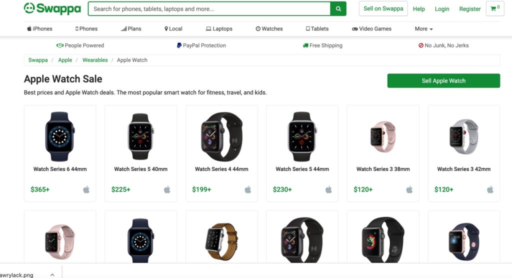 Apple Watch Sale on Swappa